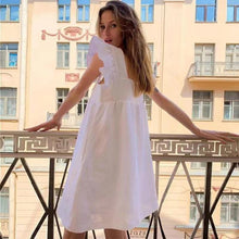Load image into Gallery viewer, Yellow Linen Dress