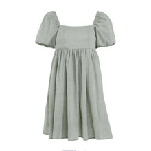 Load image into Gallery viewer, Gray Linen Dress