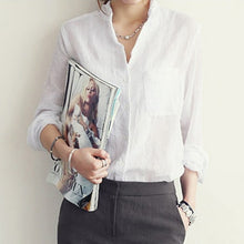 Load image into Gallery viewer, Women&#39;s Linen Shirt
